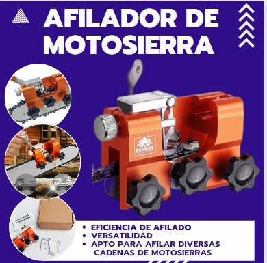 Afilador de motosierra portátil